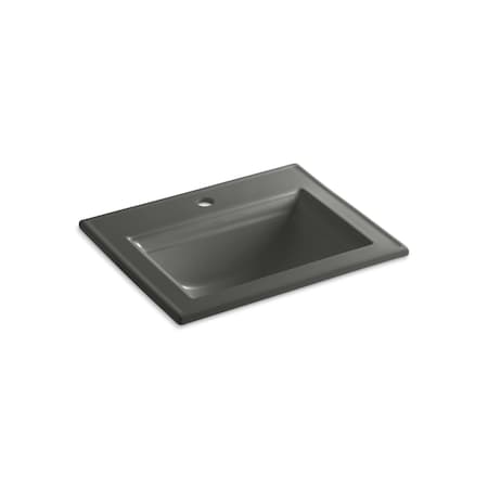 Kohler Memoirs Stately Drop-In Bathroom Sink With Single Faucet Hole 2337-1-58